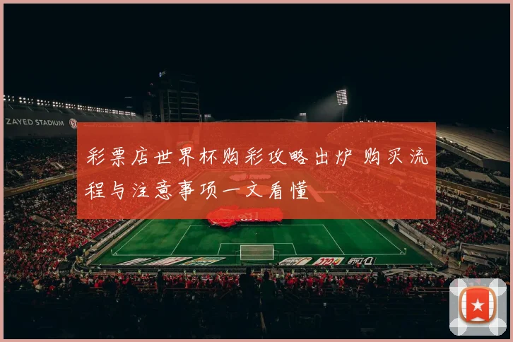 彩票店世界杯购彩攻略出炉 购买流程与注意事项一文看懂